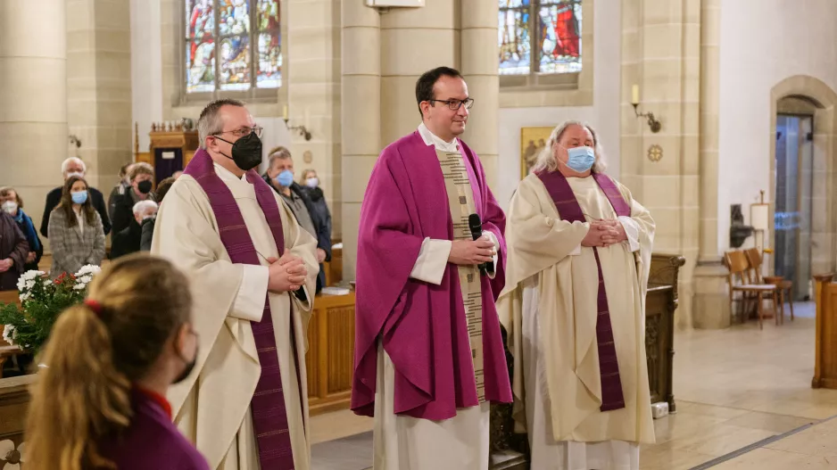 Eröffnung Oblatenkloster Essen-Kray Einzug
